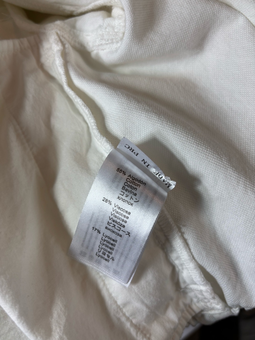 Yerse Anthropologie White Hooded Utility Lightweight Drawstring Jacket Small S - Picture 13 of 13